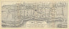 Antique town city plan of NASSAU, BAHAMAS by Stark. Hand-coloured 1912 old map