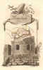 COUNTY WATERFORD antique county map by PERROT. Munster 1824 old