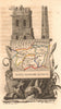 KINGS & QUEENS COUNTY (OFFALY / LAOIS) & KILDARE antique county map. PERROT 1824