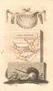 MONAGHAN & CAVAN antique county map by PERROT. Ulster 1824 old