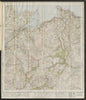 Snowdon Sheet 107 Menai Str. Bangor Llandudno Snowdonia ORDNANCE SURVEY 1947 map