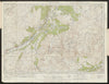 Kingussie Sheet 43 Cairngorm Mountains Aviemore Braemar ORDNANCE SURVEY 1947 map