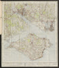 Solent Sheet 180 Southampton Portsmouth Isle of Wight ORDNANCE SURVEY 1945 map