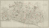 Plan of the City of London, by Walter Besant. LARGE 128x76 cm 1910 old map