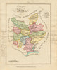 County of Meath, Leinster. Antique copperplate map by Scalé / Sayer 1788