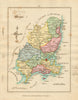 County of Wexford, Leinster. Antique copperplate map by Scalé / Sayer 1788