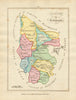 County of Fermanagh, Ulster. Antique copperplate map by Scalé / Sayer 1788