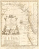 'Côtes de Perse, Guzarat & Malabar'. Arabian Sea. Persia. BELLIN/SCHLEY 1747 map