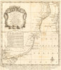 'Coste Orientale d’Afrique'. South Africa Mozambique BELLIN/SCHLEY 1747 map