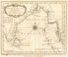 'Carte du Golphe de Bengale'. Bay of Bengal. India Burma. BELLIN/SCHLEY 1747 map