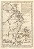 'Isles Philippines, Célèbes & Moluques'. East Indies. BELLIN/SCHLEY 1747 map