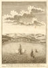 View of the city & bay of Funchal, Madeira. Portugal. SCHLEY 1747 old print
