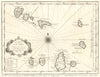 'Carte des Isles du Cap-Verd'. Cap Verde islands. BELLIN/SCHLEY 1747 old map