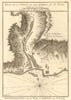 Plan de la Ville… de St. Yago. Praia Santiago Cape Verde. BELLIN/SCHLEY 1747 map