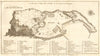 'Plan de l’lsle de Gorée'. Île de Goree, Dakar, Senegal. SCHLEY/BELLIN 1747 map