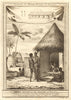 'Guiriot ou Négre…'. Senegal. Griot playing Balafon (xylophone). SCHLEY 1747