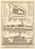 Fort James, Kunta Kinteh Island, Gambia River. Gambra. BELLIN/SCHLEY 1747 map