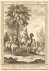 Arabs & Moors on camels horses cattle bringing gum arabic to Senegal SCHLEY 1747