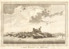 'Fort de Nassau à Maure'. Fort Nassau, at Moree, Ghana. SCHLEY 1747 old print