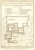 'Palais du Roy à Xavier'. King's Palace, Ouidah, Benin BELLIN/SCHLEY 1748 map