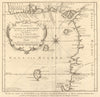 Carte du Golfe de Guinée. Gulf of Guinea Nigeria Cameroon BELLIN/SCHLEY 1748 map