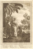 Dom Daniel de Silva, Count of Soyo, in 1641. Angola. SCHLEY 1748 old print