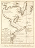 'Carte de la Baye de Mozambique' island. Mossuril Bay. BELLIN/SCHLEY 1748 map