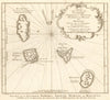 'Isles de Comore, Johanna ou Anjouan… & Mayotte'. Comoros BELLIN/SCHLEY 1748 map