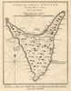 'L’lsle d’Anjouan, une des lsles de Comorre'. Comoros. BELLIN/SCHLEY 1748 map