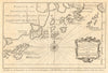 Guangdong Canton Pearl River. Macau Lantau Chuan/Wanshan. BELLIN/SCHLEY 1749 map
