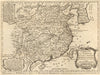 'L'Empire de la Chine'. The Empire of China. BELLIN / SCHLEY 1749 old map