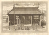 'Intérieur d’un Temple d’ldoles'. China. Temple of idols. SCHLEY 1749 print
