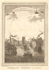 'Barques Chinoises'. China. Chinese junks or boats. SCHLEY 1749 old print