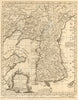 Province de Quan-tong & Royaume de Kauli ou Corée. Korea BELLIN/SCHLEY 1749 map