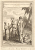 'Femmes de la Tartarie Septentrionale'. Tibetan women. Tartary. SCHLEY 1749