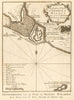 'Plan de la Ville et Forteresse de Malaca'. Malacca. BELLIN/SCHLEY 1753 map