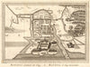 'Batavia assiégé en 1629'. Siege of Jakarta. Indonesia. BELLIN/SCHLEY 1753 map
