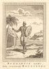 'Bouginois armé'. Armed Buginese man, Boni, South Sulawesi Celebes. SCHLEY 1755