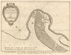 'Plan du Fort Dauphin', Madagascar. Tolanaro city plan. BELLIN/SCHLEY 1755 map