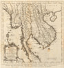 'Royaumes de Siam, Tunquin, Pegu, Ava, Aracan'. Indochina BELLIN/SCHLEY 1755 map