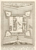 'Fort Hollandois de Palliacate… Gueldre'. Geldria Pulicat BELLIN/SCHLEY 1755 map