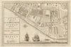 'Plan de la Loge Hollandoise d’Ougly'. Hooghly-Chinsurah. BELLIN/SCHLEY 1756 map