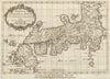 'Carte de l’Empire du Japon'. Empire of Japan. BELLIN / SCHLEY 1756 old map