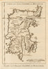'Carte de I’Isle Celebes ou Macassar'. Sulawesi. BELLIN/SCHLEY 1757 old map
