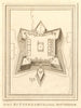 'Fort Rotterdam', Makassar Sulawesi. Dutch East Indies. BELLIN / SCHLEY 1757 map