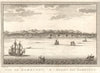 'Vue de Samboupo'. View of Makassar, Sulawesi, Indonesia. Celebes. SCHLEY 1757