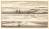 Coast profile. Puerto San Julian & river. Patagonia, Argentina. SCHLEY 1757