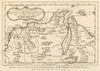 'Cartagène, Ste. Marthe et Venezuela'. Colombia Cartagena BELLIN/SCHLEY 1758 map