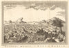 'Nouveau Mexico'. Mexico City as it was in the 18th century. SCHLEY 1758 print