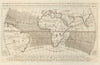 Vents de Traverse. Atlantic & Indian Ocean trade winds BELLIN/SCHLEY 1763 map